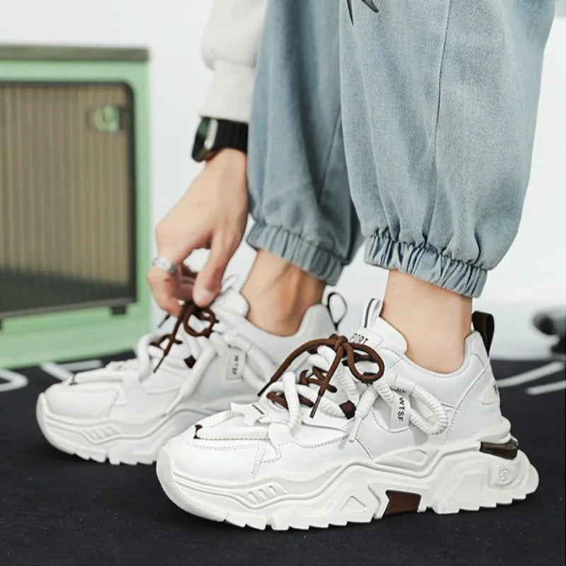 NEXT STREET White Platform Sneakers