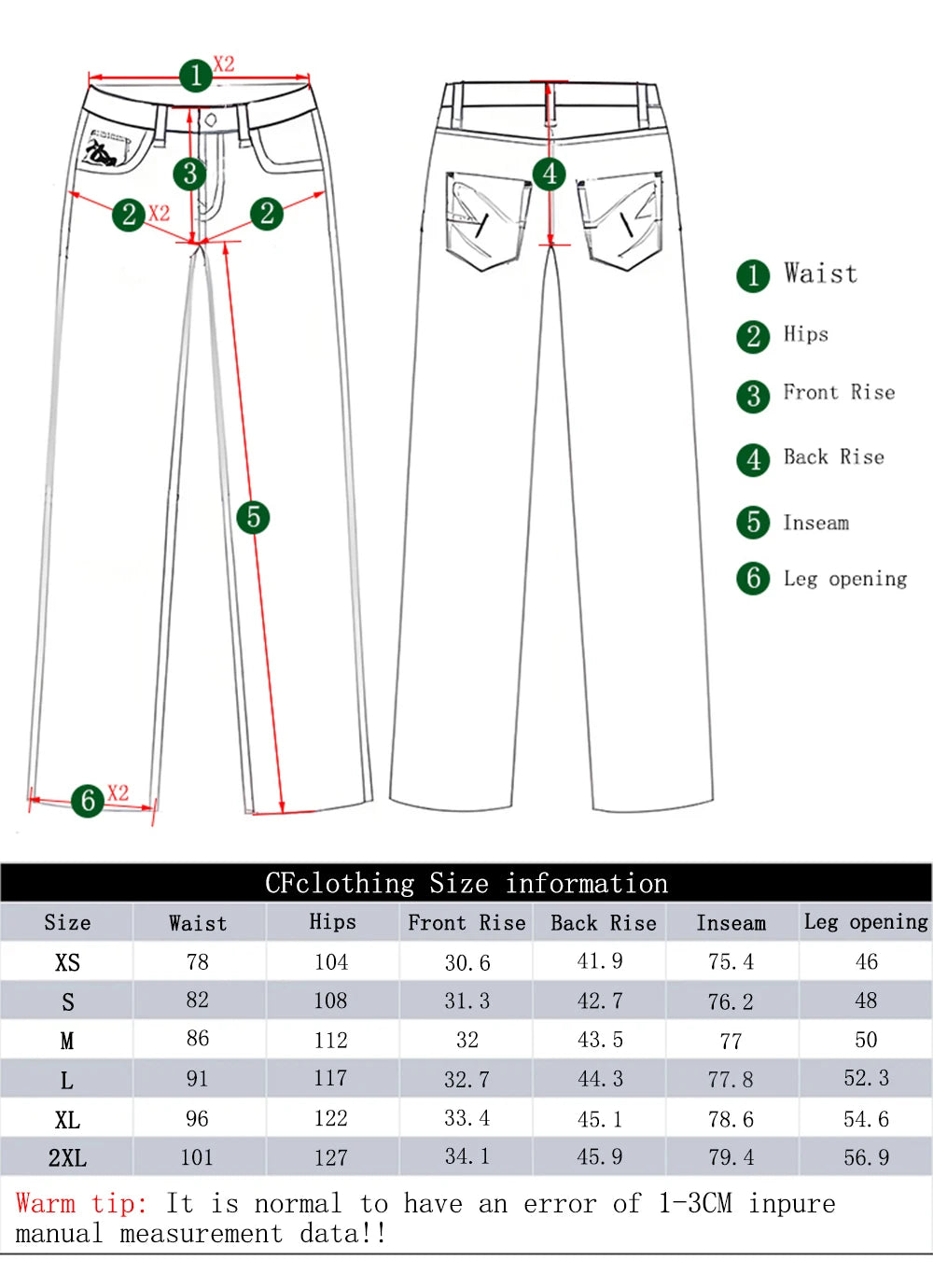 NEXT STREET Four Season Wide-Leg Jeans