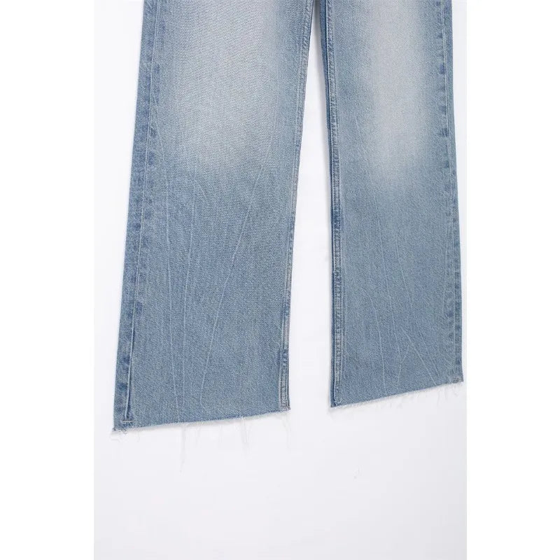 NEXT STREET Worn High Waist Jeans