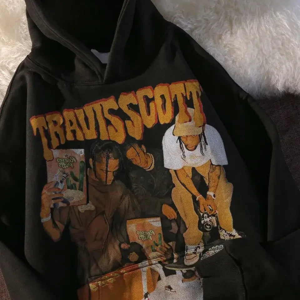 NEXT STREET Y2K Overfit Hoodie