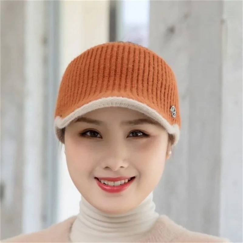 NEXT STREET Thermal Visor Knit Cap Hat