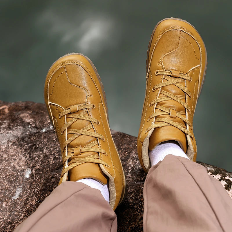 NEXT STREET Wide-Toe Barefoot Hiking Boots