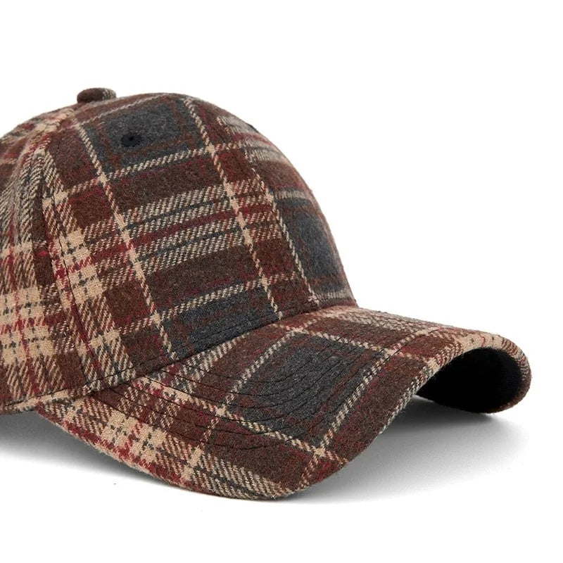 NEXT STREET Plaid Signal Cap