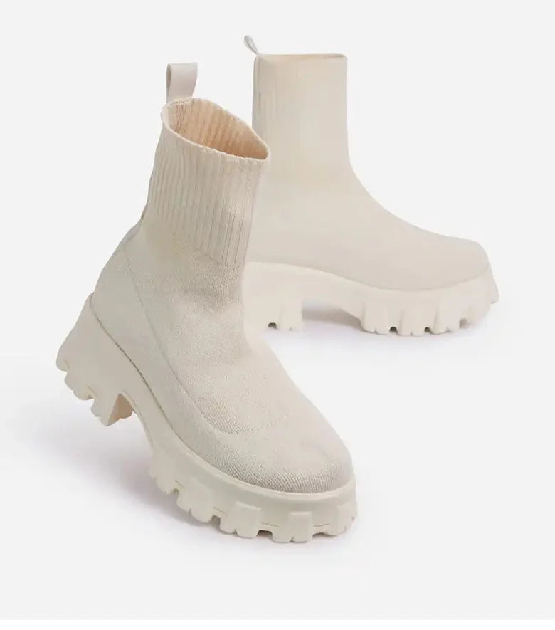 NEXT STREET Gravity Knit Platform Sneakers