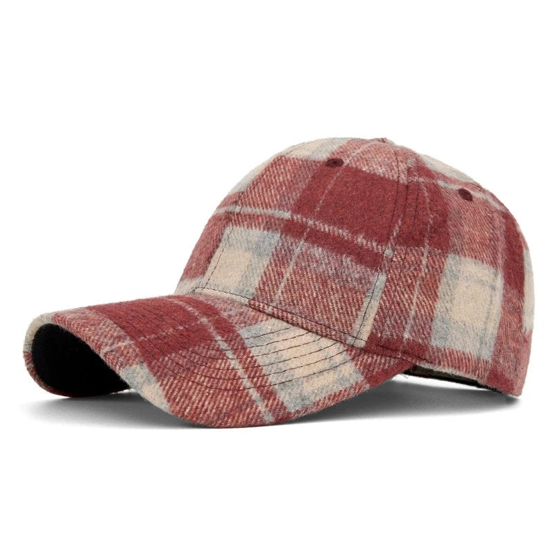 NEXT STREET Plaid Signal Cap