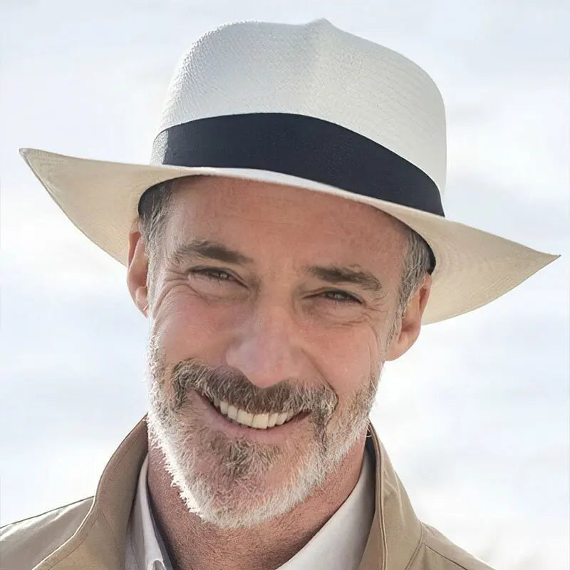 NEXT STREET Panama Wide-Brim Hat