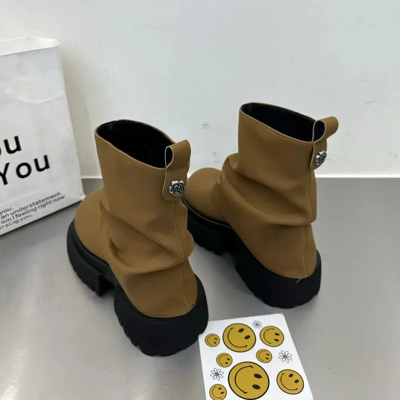 NEXT STREET Platform Chelsea Boots