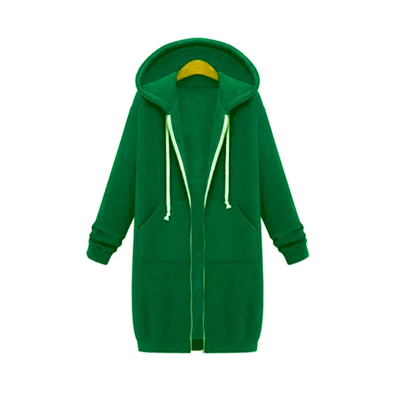 NEXT STREET Longline Hoodies Coat