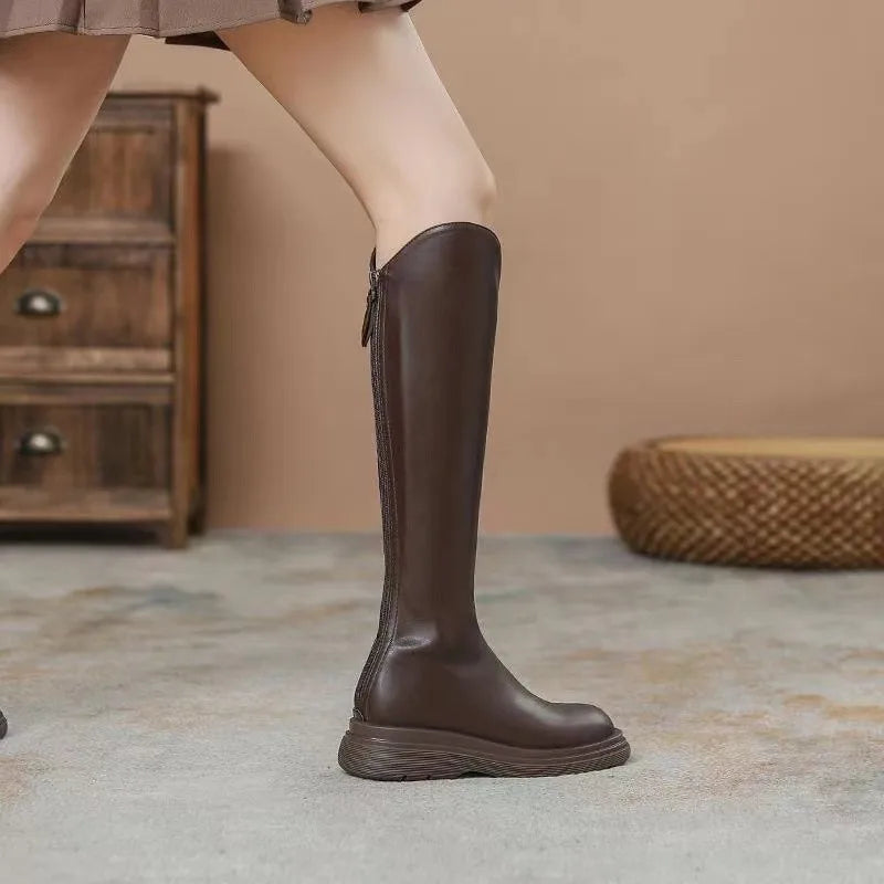 NEXT STREET Vector-Lift Knee-High Boots