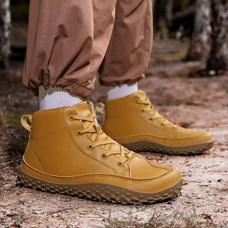 NEXT STREET Wide-Toe Barefoot Hiking Boots