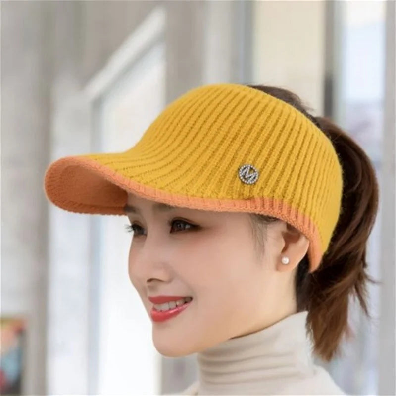 NEXT STREET Thermal Visor Knit Cap Hat