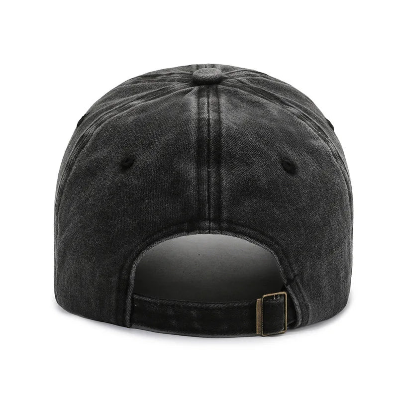 NEXT STREET Washed Script Baseball Hat