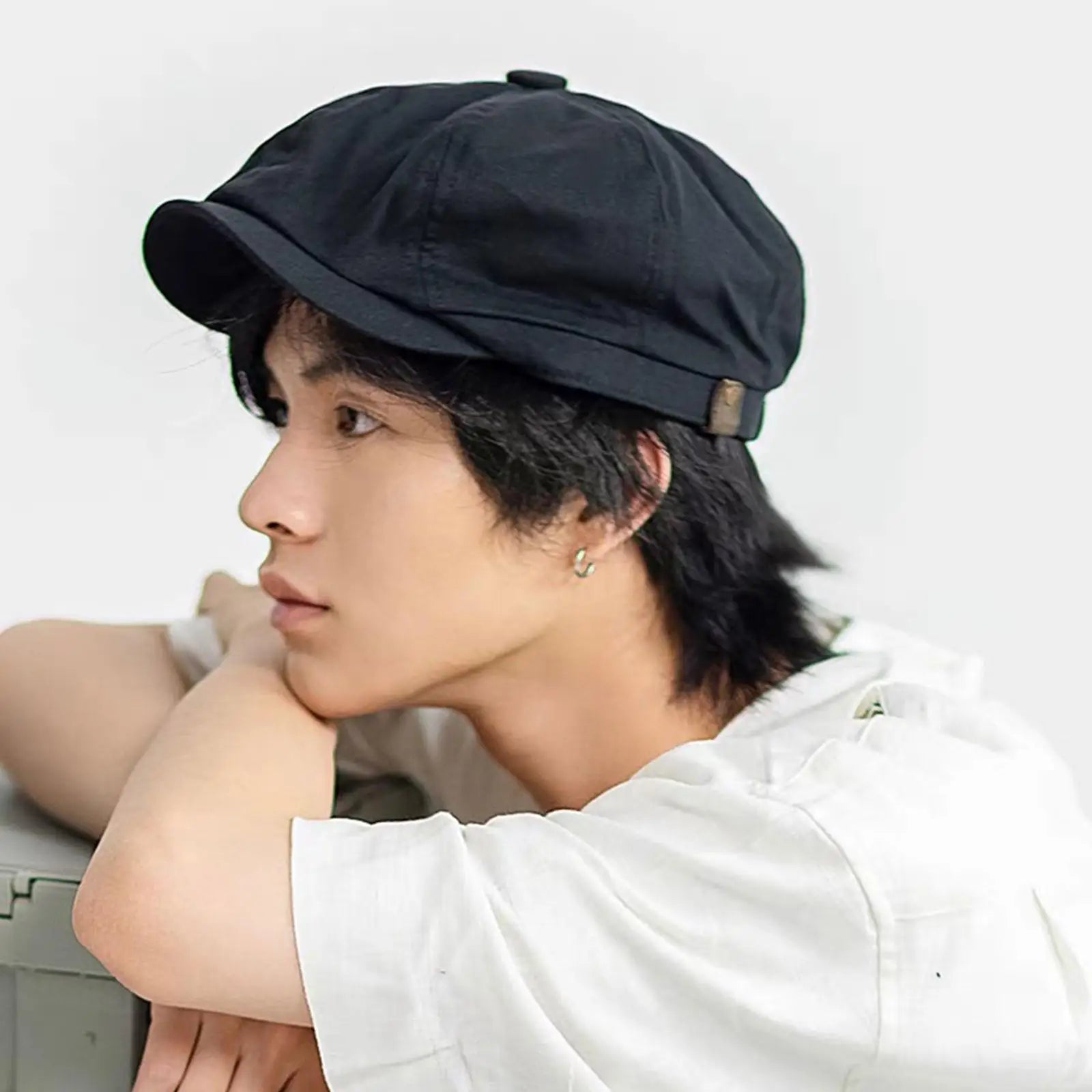 NEXT STREET Octagonal British Newsboy Hat