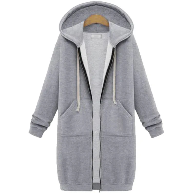 NEXT STREET Longline Hoodies Coat