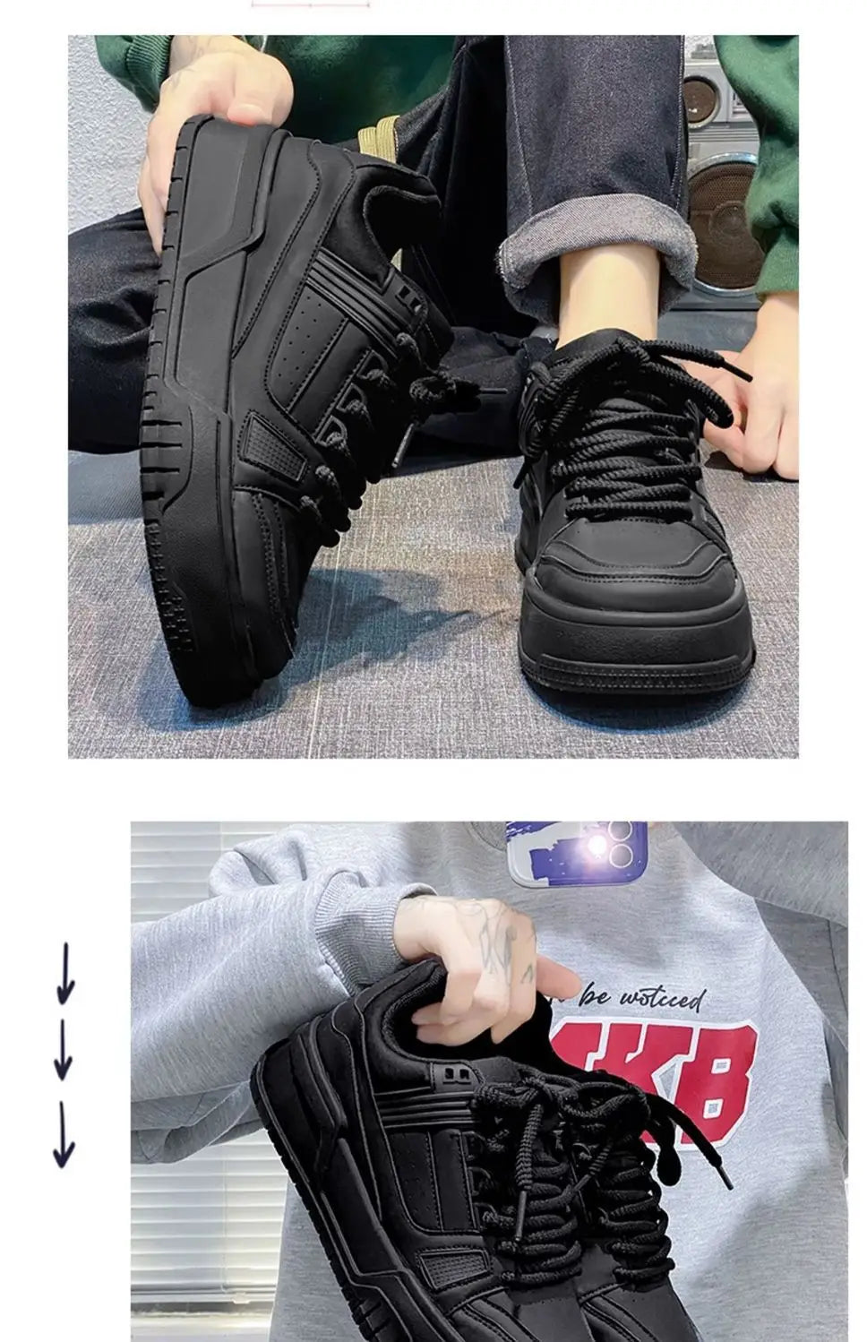 NEXT STREET Vector Platform Sneakers