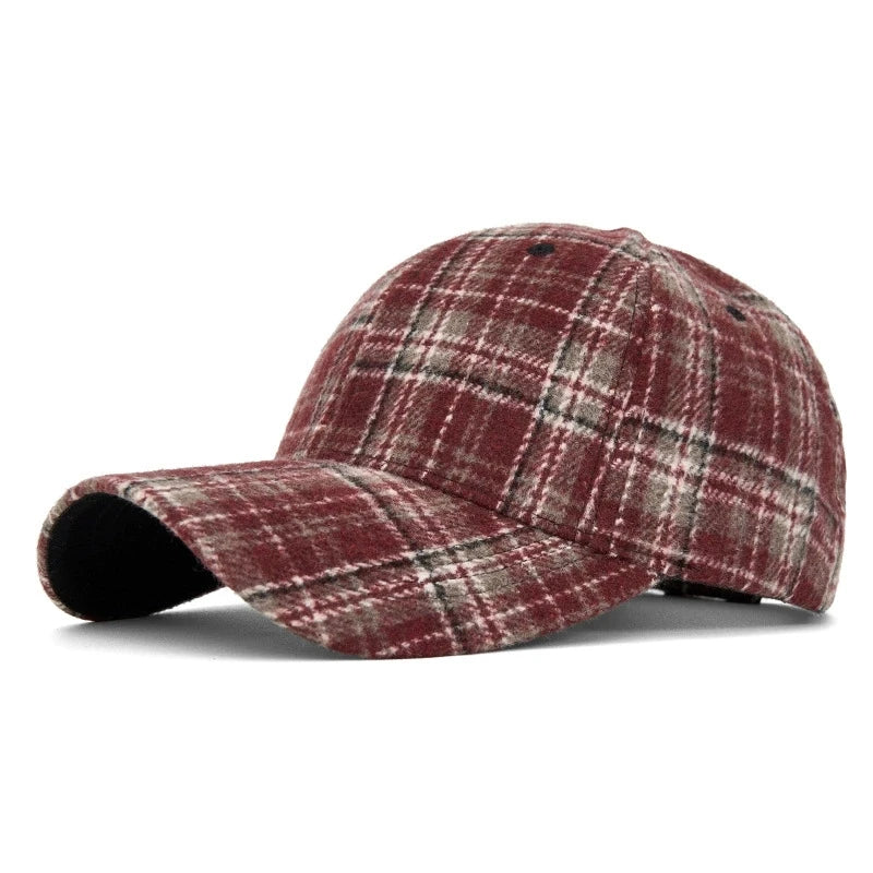NEXT STREET Plaid Signal Cap