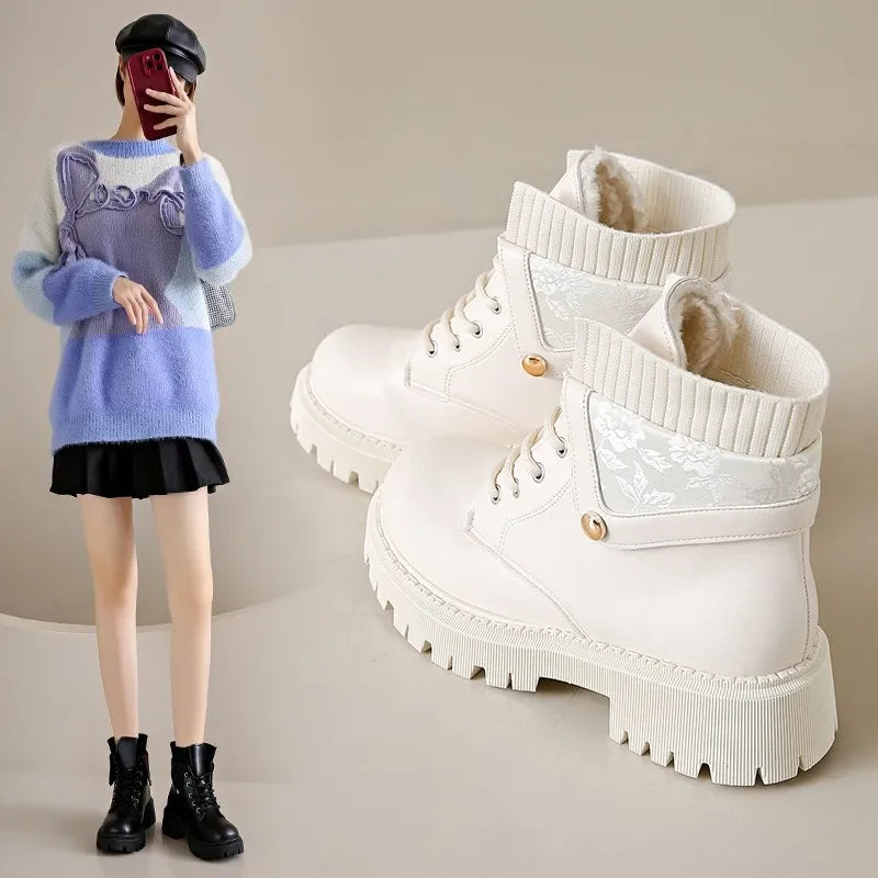 NEXT STREET Platform Ankle Boots