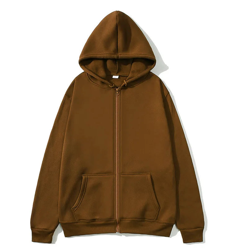 NEXT STREET Y2K Zip-Up Hoodie