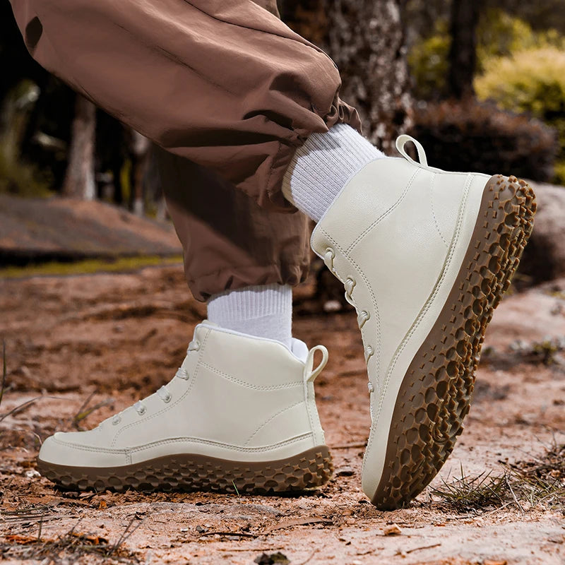 NEXT STREET Wide-Toe Barefoot Hiking Boots