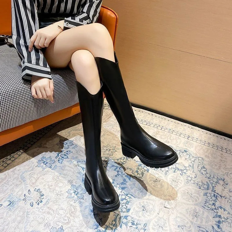 NEXT STREET Vector-Lift Knee-High Boots