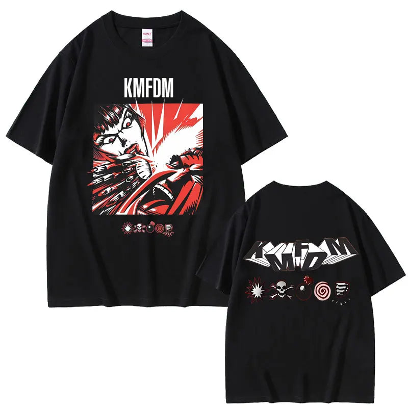 NEXT STREET KMFDM Tour 97 Tech Graphic TEE