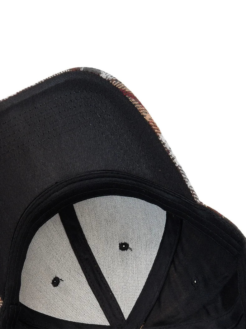 NEXT STREET Plaid Signal Cap