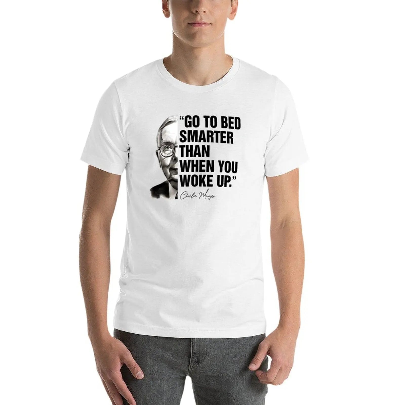 NEXT STREET Munger Quote TEE