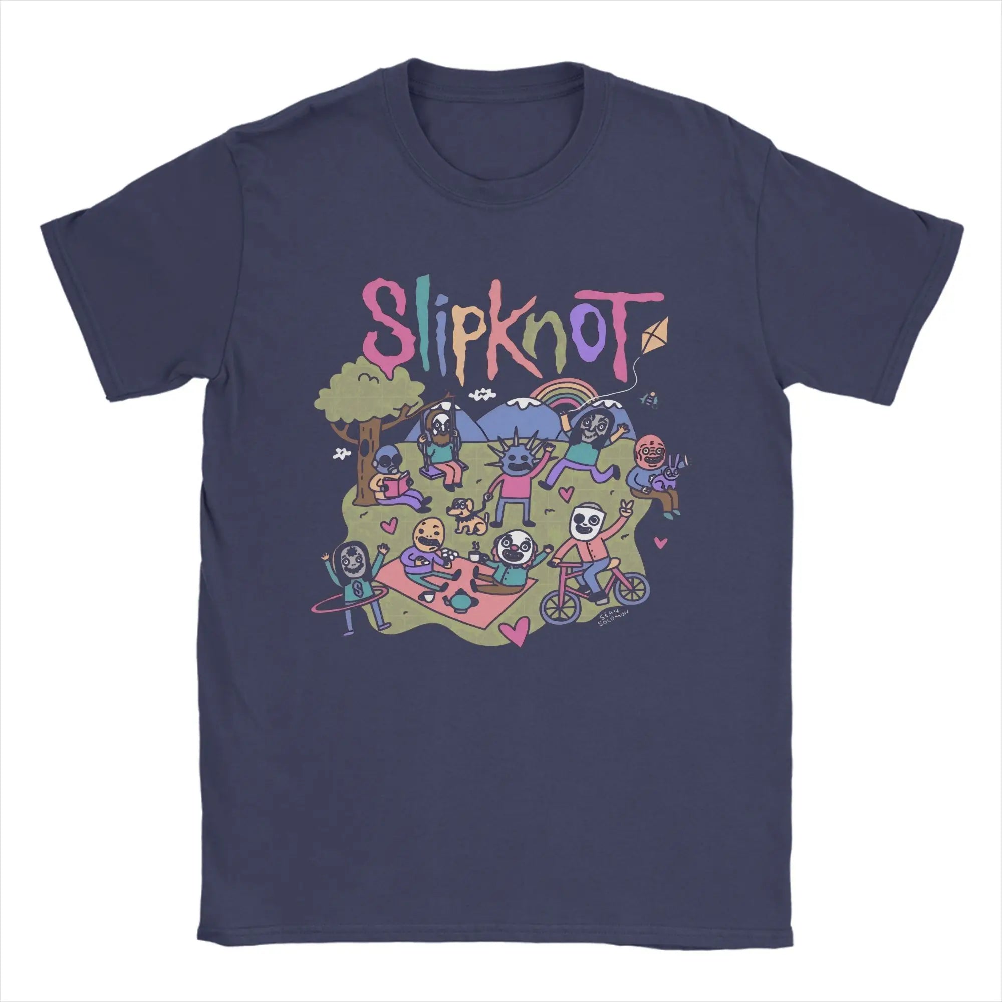 NEXT STREET Slipknoted Graphic TEE