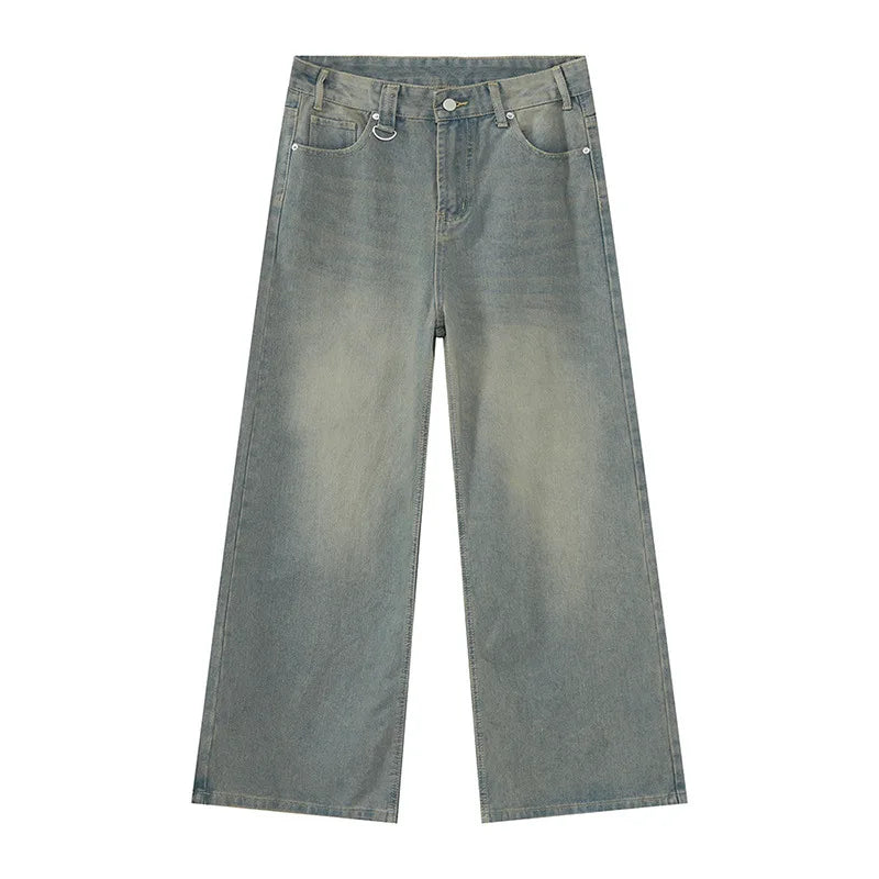 NEXT STREET Old Blue Wide-Leg Jeans