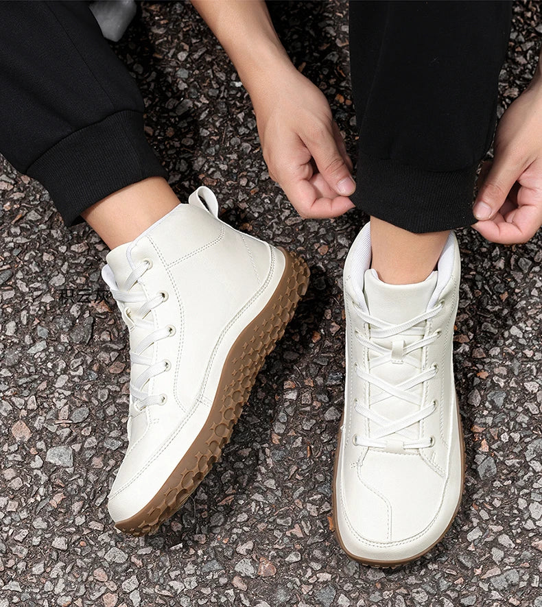 NEXT STREET Wide-Toe Mid Hiker Sneakers
