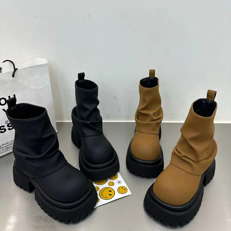 NEXT STREET Platform Chelsea Boots