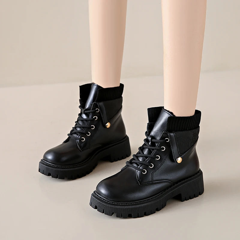NEXT STREET Platform Ankle Boots