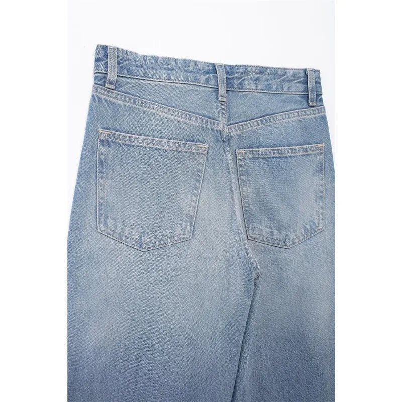 NEXT STREET Worn High Waist Jeans
