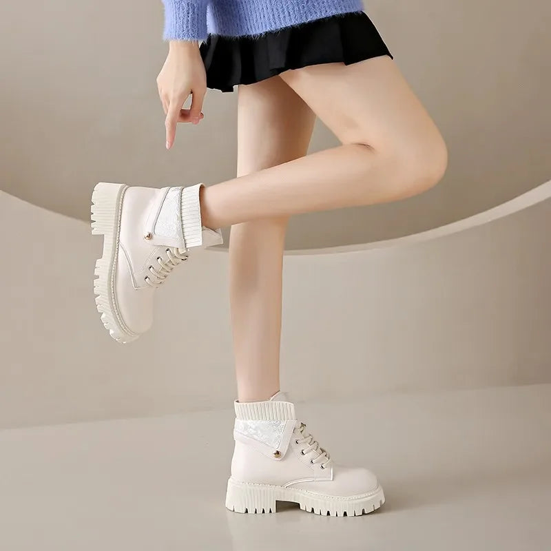 NEXT STREET Platform Ankle Boots