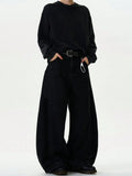 NEXT STREET Curved Knife Wide-Leg Jeans