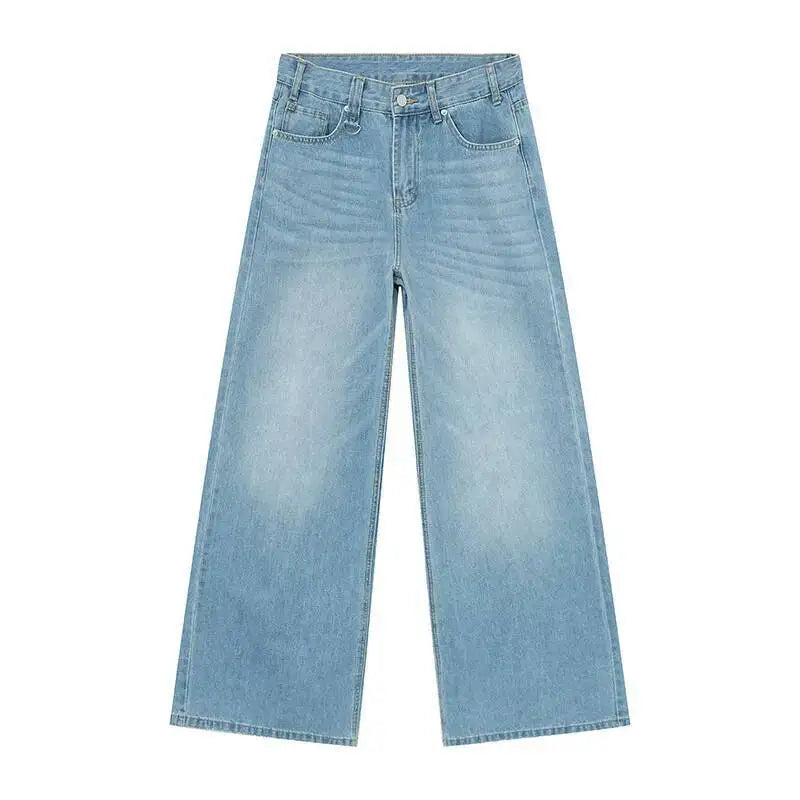 NEXT STREET Old Blue Wide-Leg Jeans