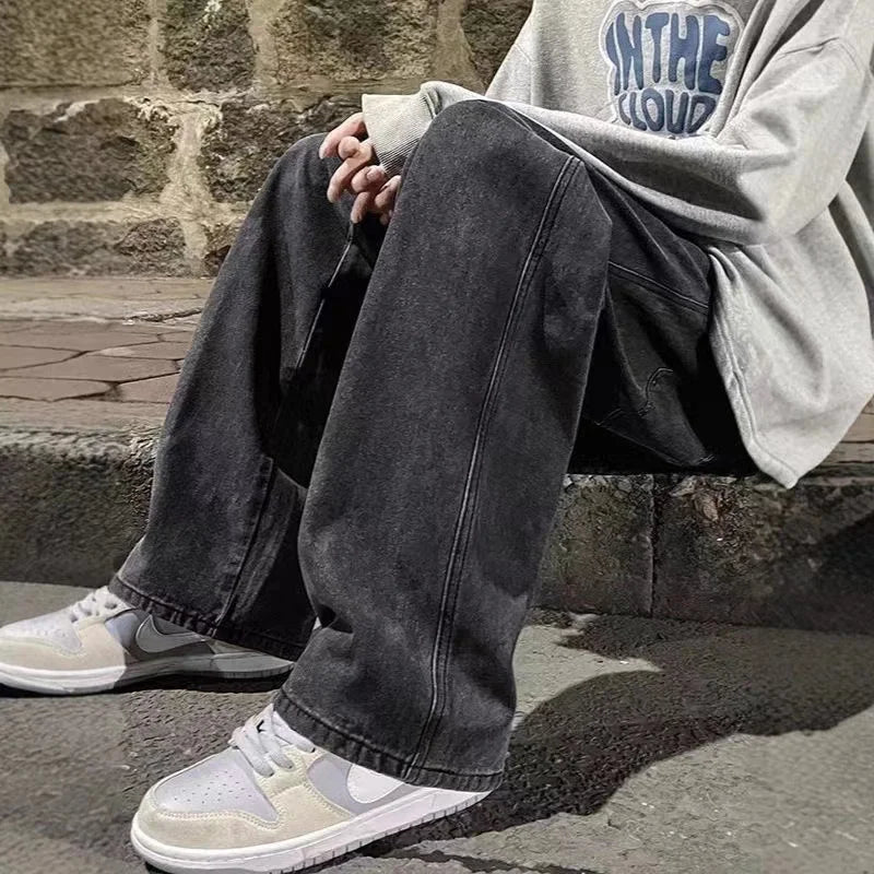 NEXT STREET Wide-Leg Drift Jeans