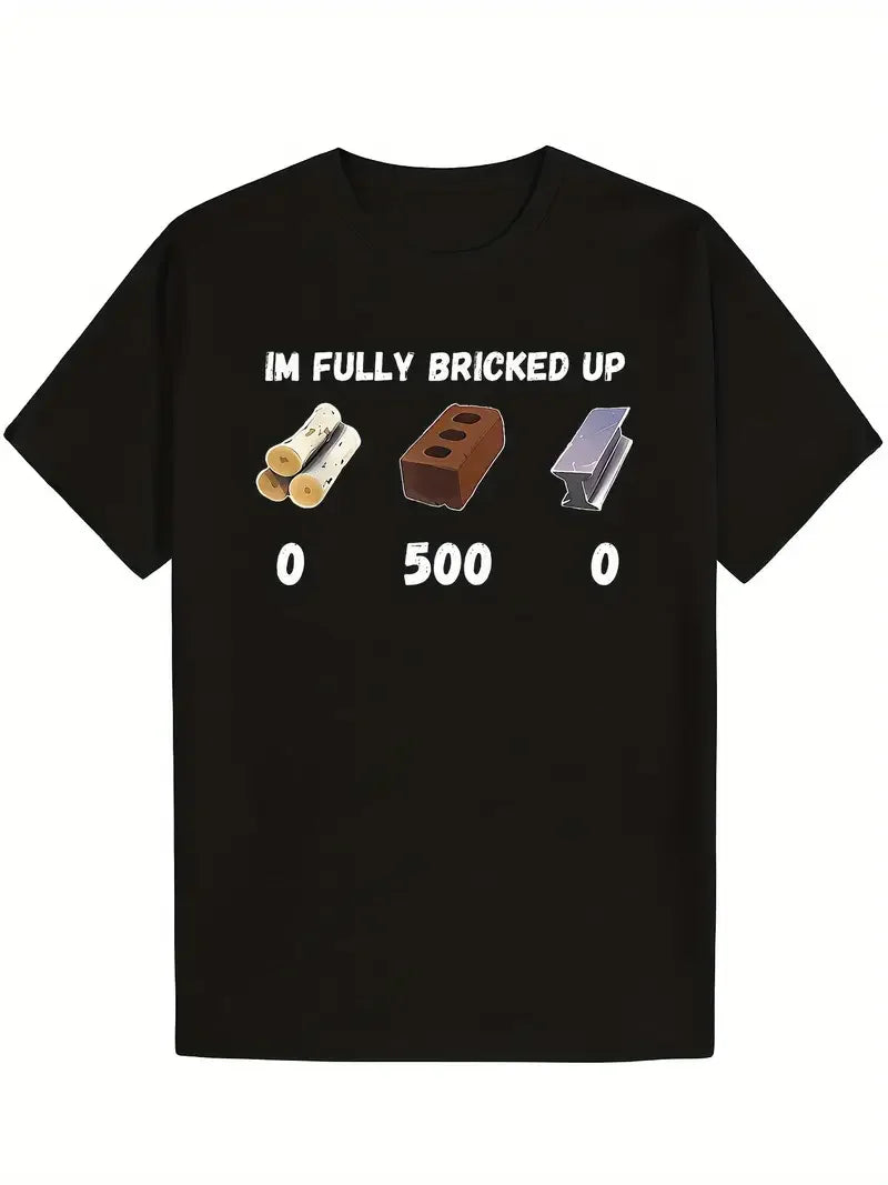 NEXT STREET Bricked-Up Cat Meme TEE