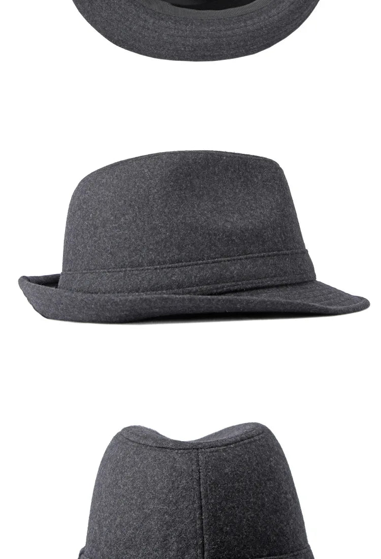 NEXT STREET Retro Felt Gentleman Hat