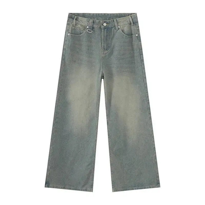 NEXT STREET Old Blue Wide-Leg Jeans