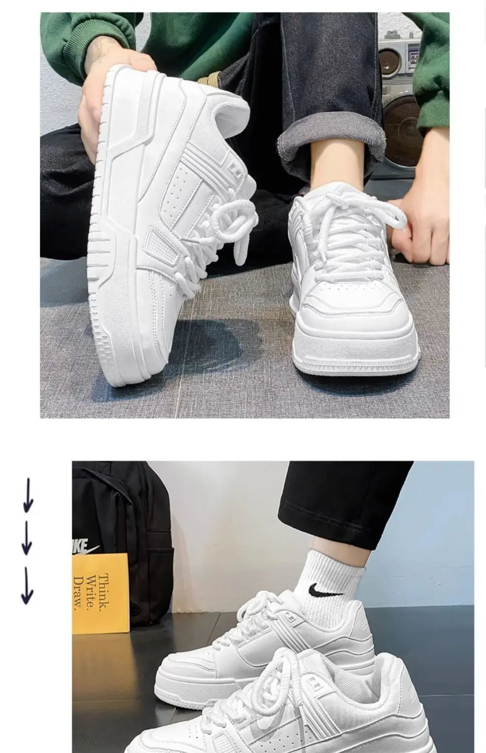 NEXT STREET Vector Platform Sneakers