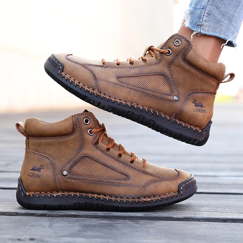 NEXT STREET Retro Nude Tech-Loafers Boots