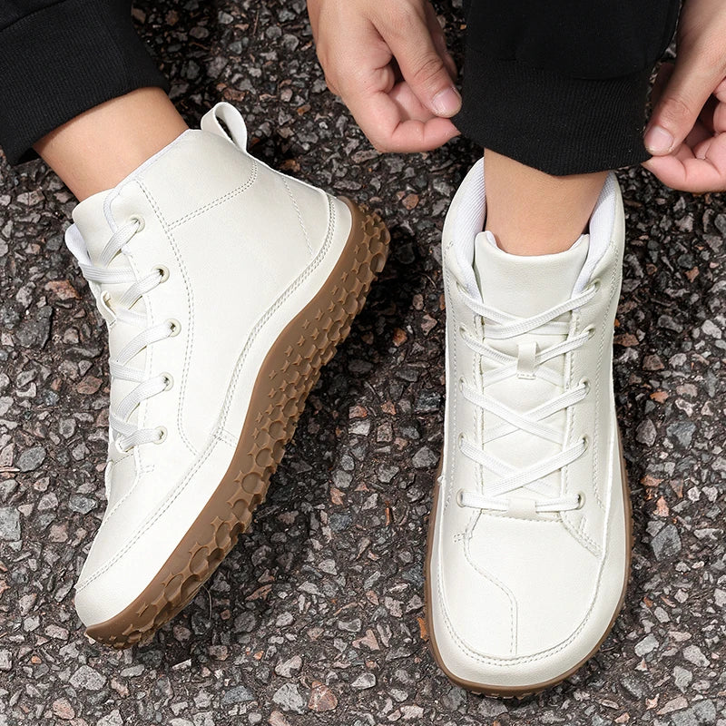 NEXT STREET Wide-Toe Mid Hiker Sneakers