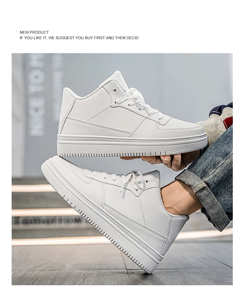 NEXT STREET Binary High-Top Sneakers