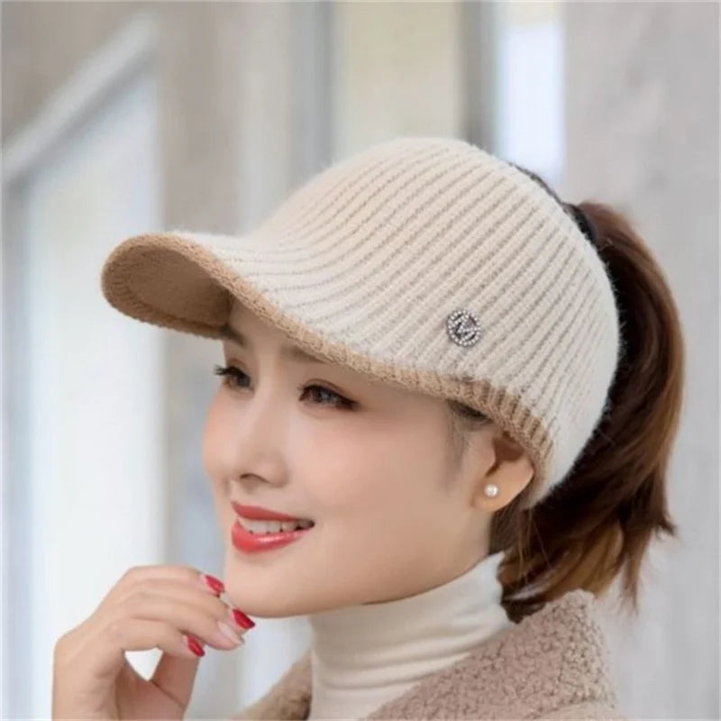 NEXT STREET Thermal Visor Knit Cap Hat