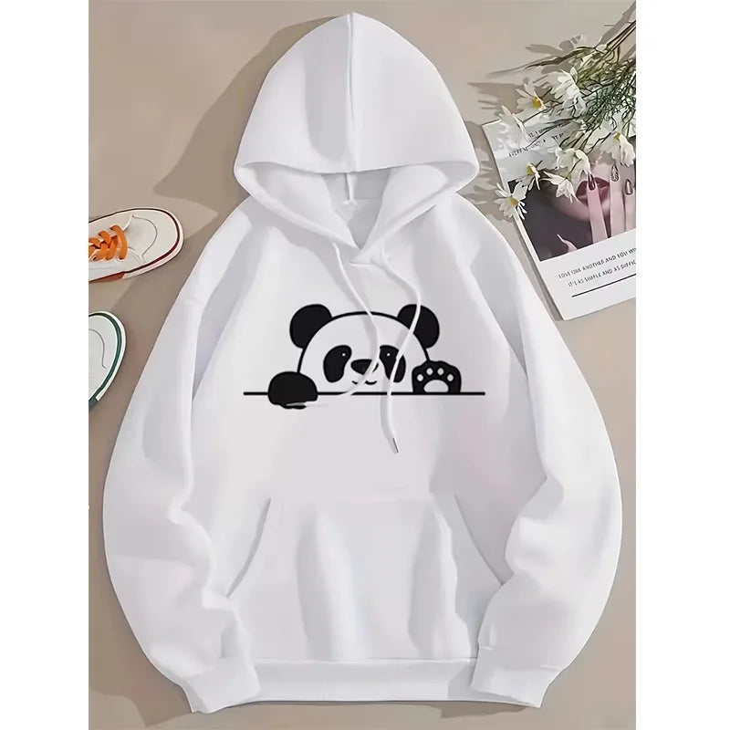 NEXT STREET Geo-Panda Signal Hoodie
