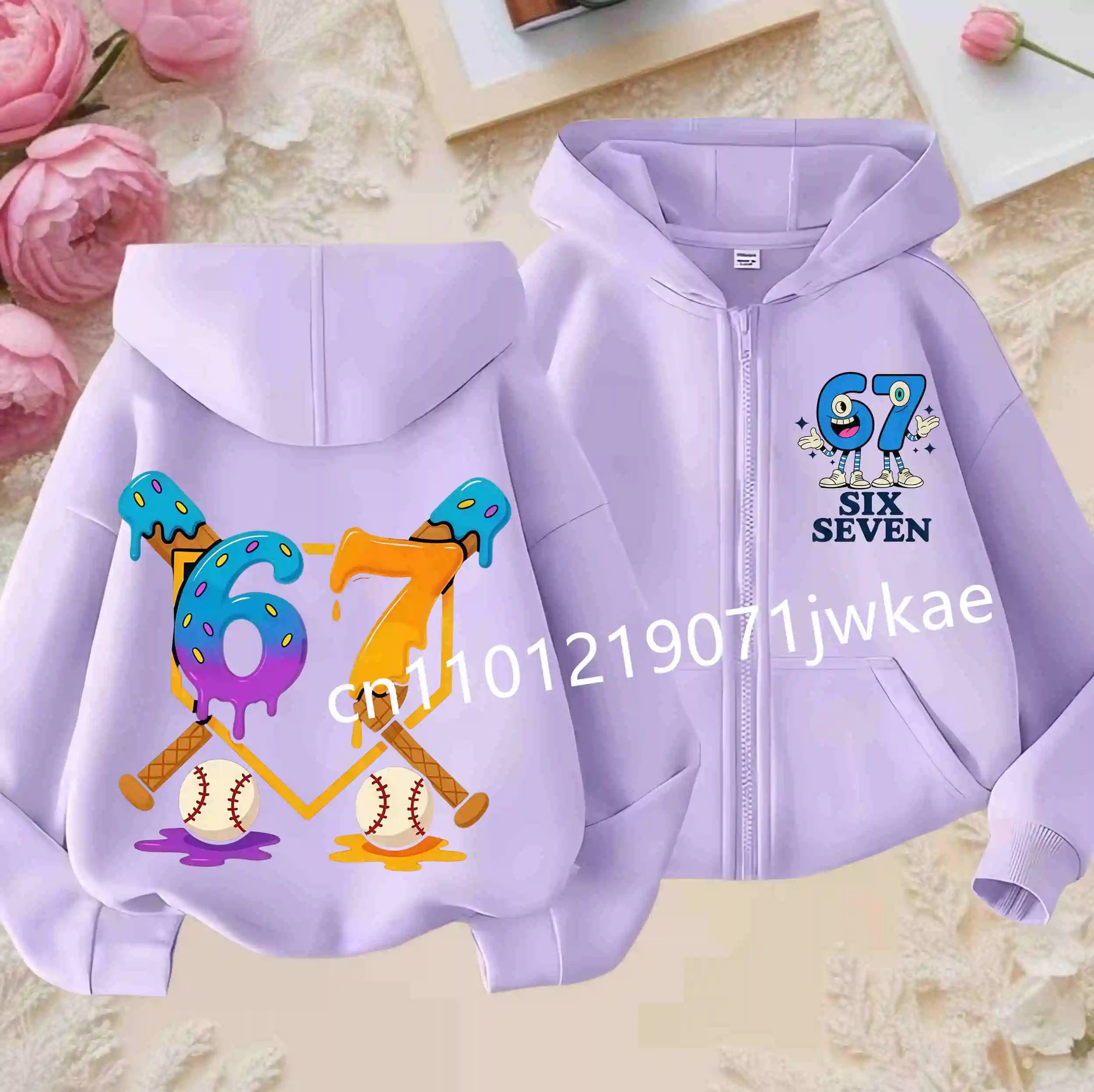 NEXT STREET Y2K Brain Rot Kids Hoodie