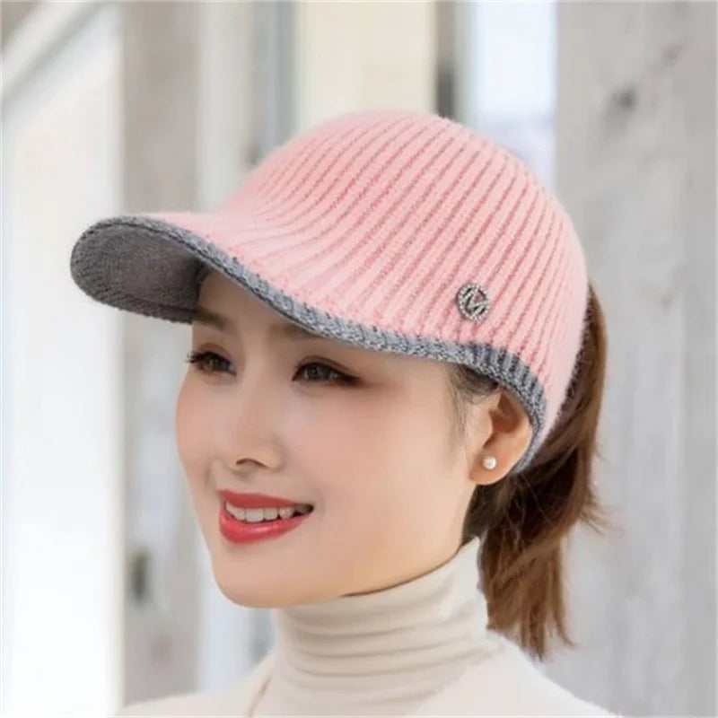 NEXT STREET Thermal Visor Knit Cap Hat