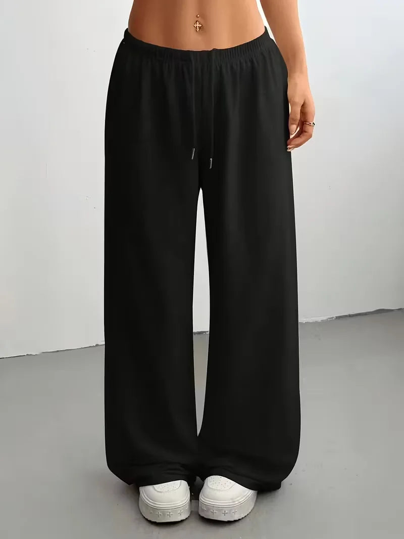 NEXT STREET Wide Leg Cotton Jogging Pant
