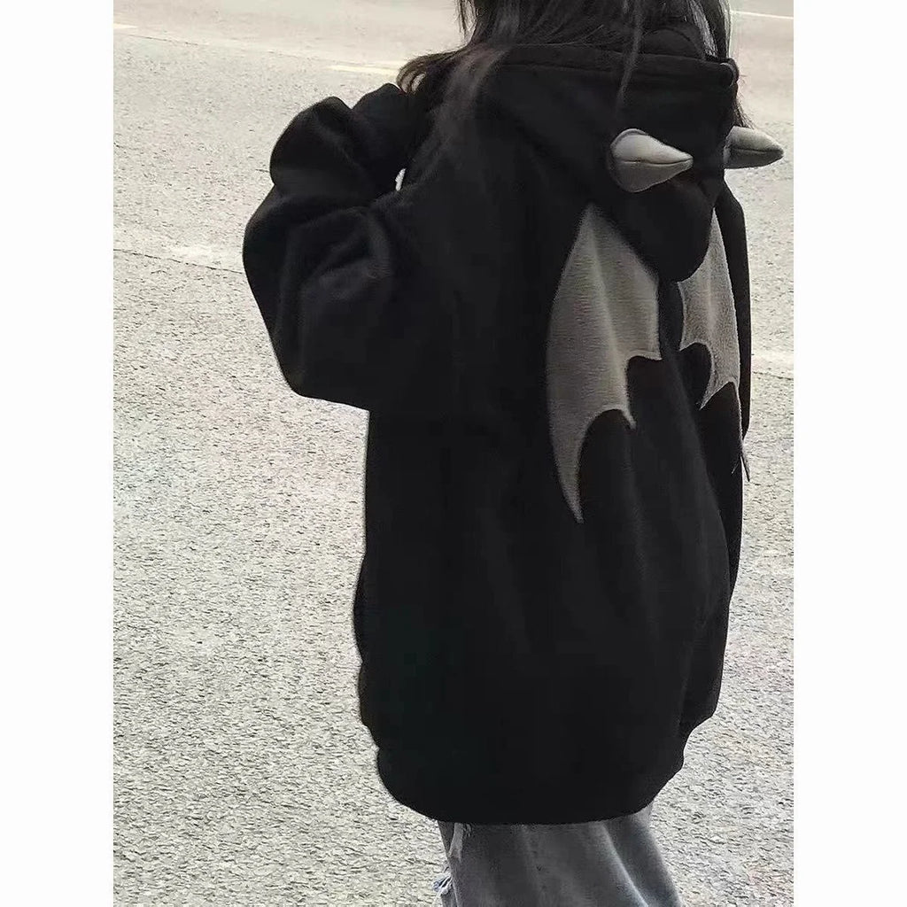 NEXT STREET Devil Harajuku Hoodie